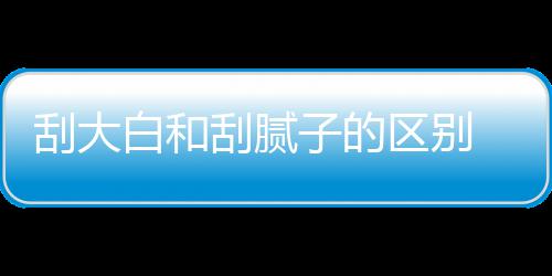 白和刮大刮腻 刮大白多少子的平米区别钱一呢