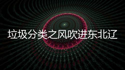 东北之风启用垃圾辽宁类垃圾桶分类吹进沈阳四分
