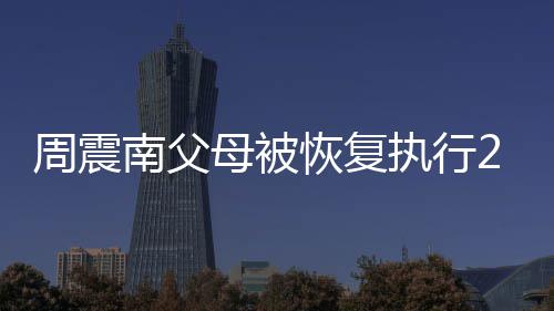 母被周震执行恢复元 南父金融借款纠纷万余涉及