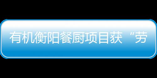 保障单位项目衡阳获号劳动有机A级餐厨诚信称守法