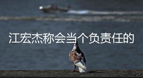 爸 个负的爸责任却遭会当江宏杰称网友嘲讽